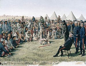 Poundmaker surrenders to Middleton