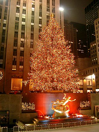 Rockefeller Center christmas tree