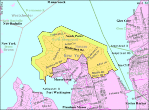 Sands-point-ny-map