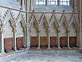 Southwell Minster Carvings Chapter House Stalls and Canopies Capitals 07-14