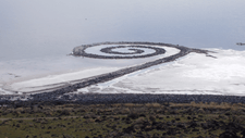 Robert Smithson's "Spiral Jetty"