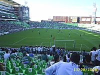 Un partido de Santos Laguna vs. Gimnasia de La Plata