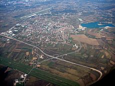 Velika Gorica from air 2