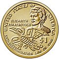 2020 Native American Dollar Reverse