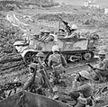 A Universal Carrier and mortar team of the Indian 6th Royal Frontier Force in Italy, 13 December 1943. NA9785