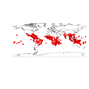 Abrus precatorius DistMap.png