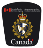 Shoulder flash of the CBSA