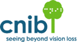 CNIB English logo with motto