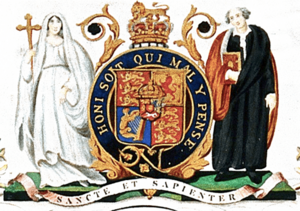 Coat of Arms of King’s College London (1829-1985)