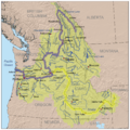 Columbiarivermapsnakeriverhighlighted