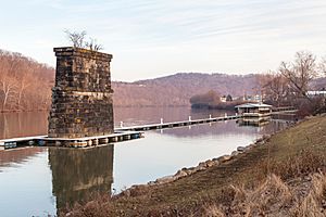 Dock in Coal Center, Pennsylvania