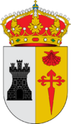 Coat of arms of Saldeana