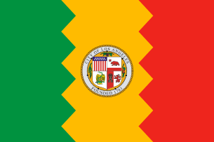 Flag of Los Angeles, California