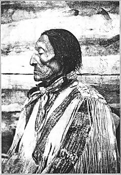 Mandan Chief Bad Gun (Rushing-After-The-Eagle)