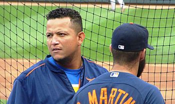 Miguel Cabrera on August 24, 2016