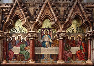 Mosaic Reredos by Antonio Salviati