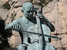 Pau Casals centenary statue