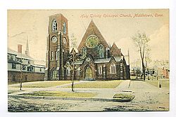 PostcardDistantHolyTrinityChurchMiddletownCA1910