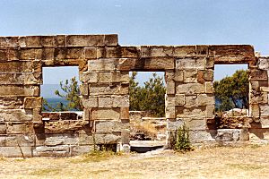 Saltwater Creek ruins 2