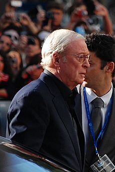 The Dark Knight European Premiere - Michael Caine