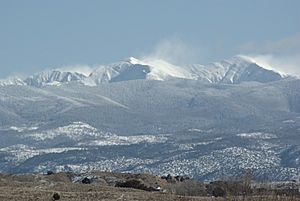 Truchas peak winter