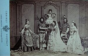 A royal tableaux vivant