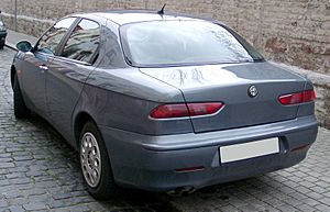 Alfa Romeo 156 rear 20080331