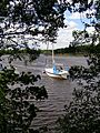 Beaulieu river moored boat