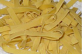 Egg noodles