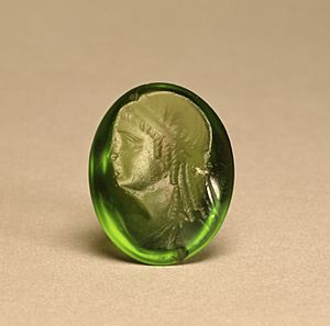 Egyptian - Intaglio Portrait of Cleopatra II - Walters 421319.jpg