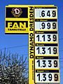 Fan-Tankstelle von Dynamo Dresden