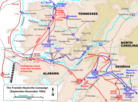 Franklin-Nashville campaign