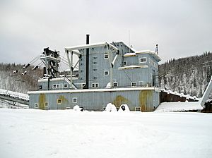 Gold dredger - Dawson City YT