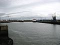 Heysham Harbour, from entrance