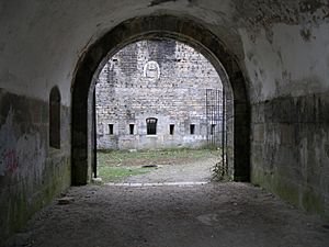 Pasillo entrada fuerte San Cristóbal