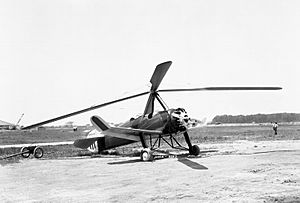 Pitcairn Autogiro NASA GPN-2000-001990