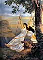 Raja Ravi Varma, Mohini (Oleograph)