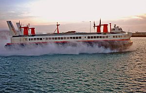 SRN4 Hovercraft Mountbatten Class