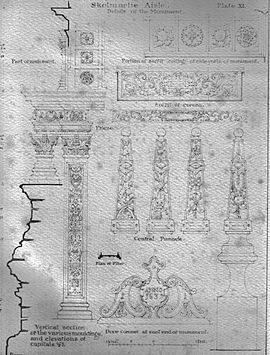 The Skelmorlie Aisle interior, Largs, 1890