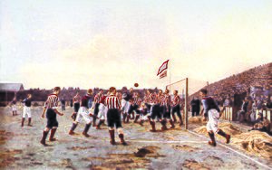 Thomas Hemy Sunderland v Aston Villa 1895 A Corner Kick