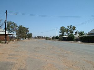 Tibooburra main street north