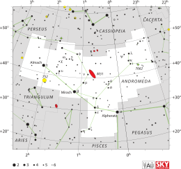 Andromeda IAU