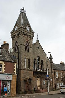 Auchterader Free Church by David Cousin