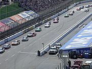 Backstretch at Martinsville Speedway