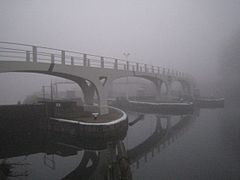 Bow Locks in fog