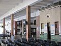 Inside train station Havana