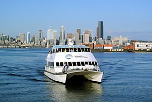 King County Water Taxi Downtown Seattle