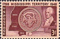 Mississippi Territory 1948 Issue-3c