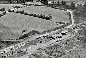 Okaihau railway station in 1966