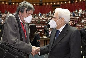 Parisi con Mattarella